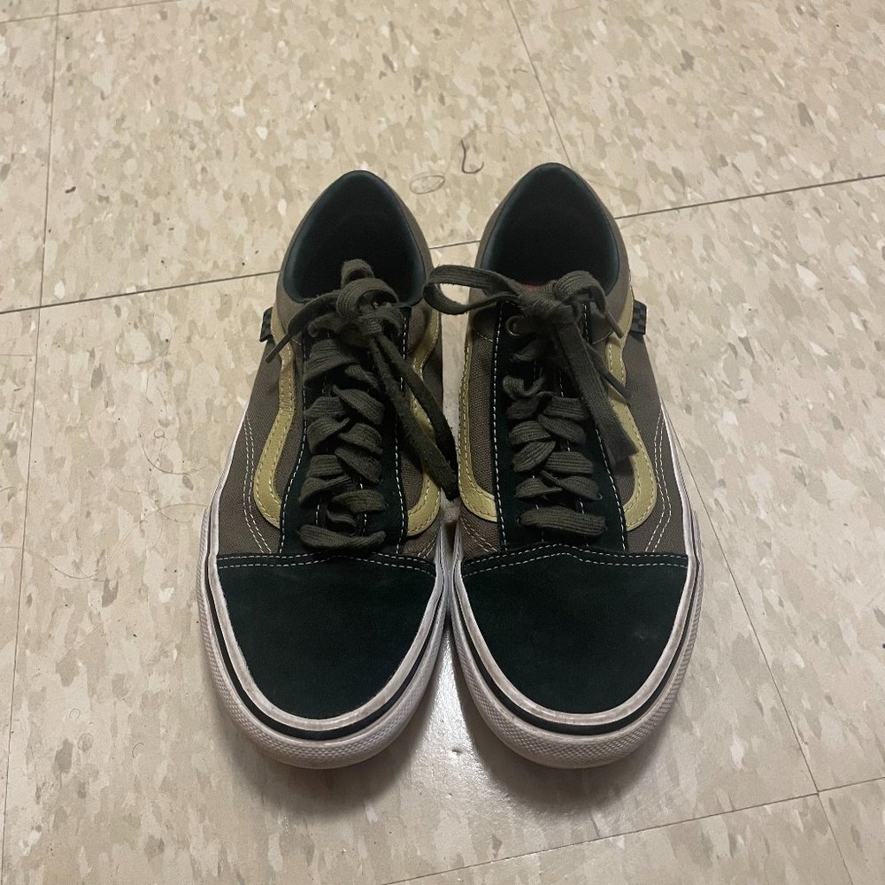 Vans Old Skool Tapered Shoes Multi Green